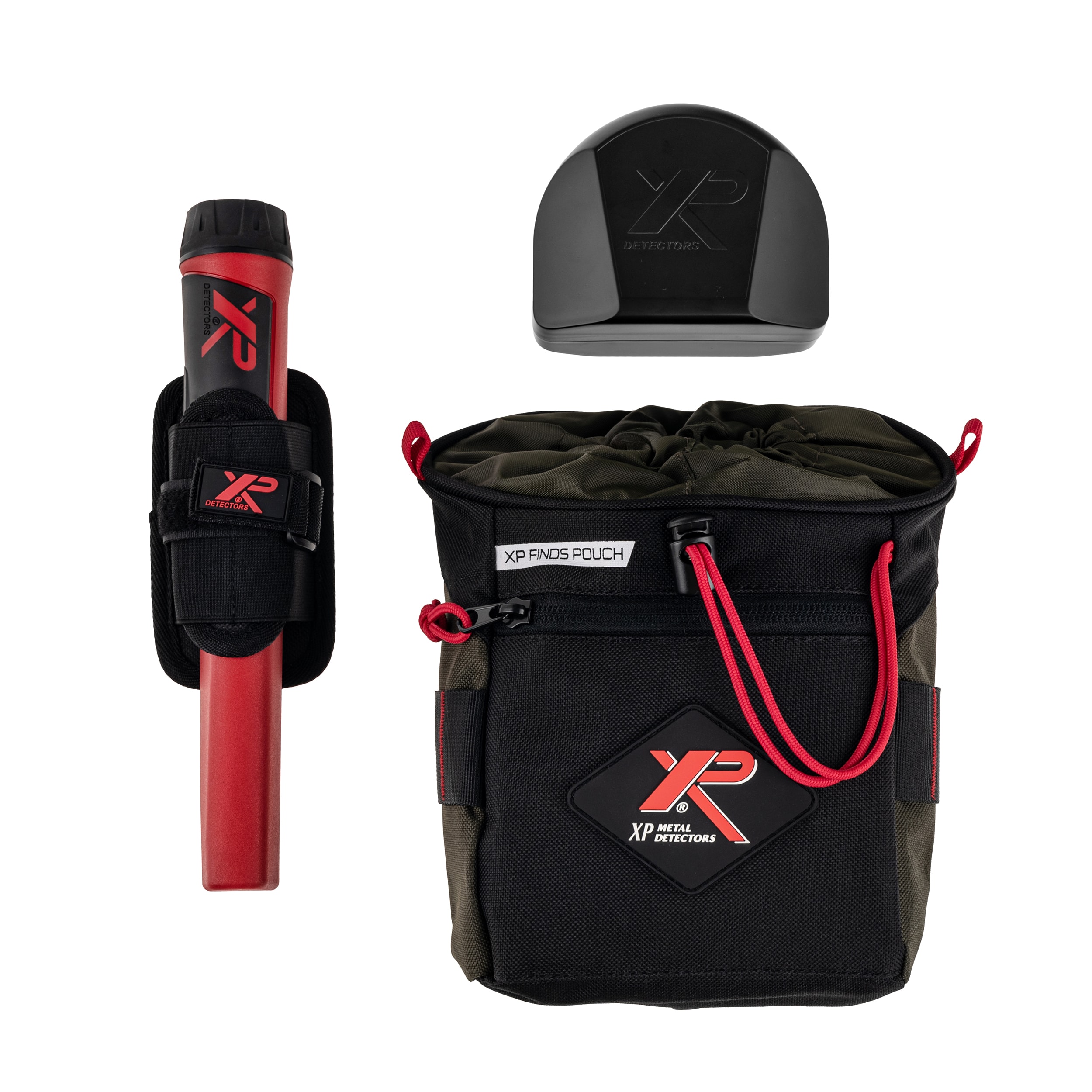 Wykrywacz metali XP Metal Detectors Deus II RC WS6 22 FMF + pinpointer MI-6 + XP BackPack 24 + XP Finds Pouch - zestaw