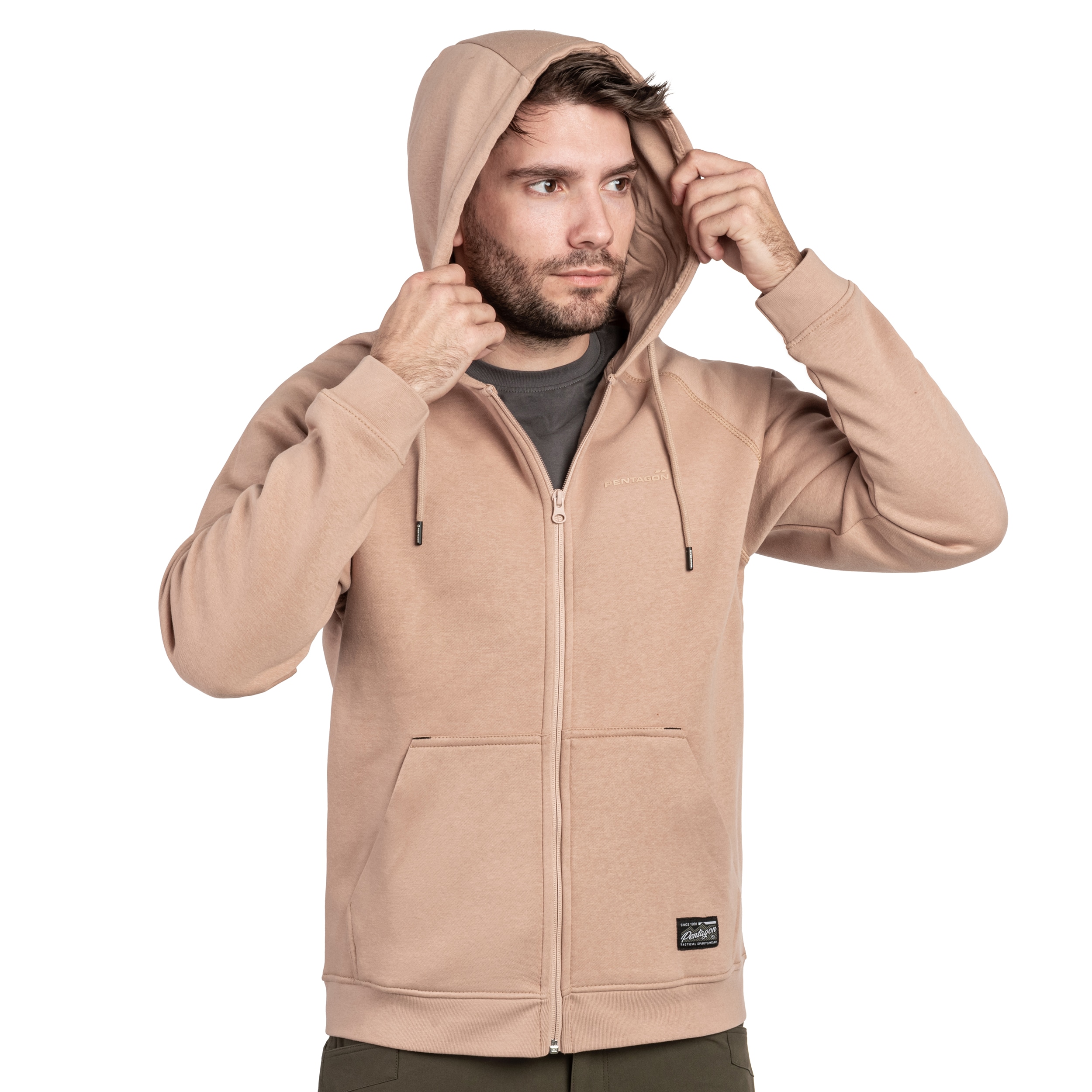 Bluza Pentagon Phaeton Zip - Tan Brown