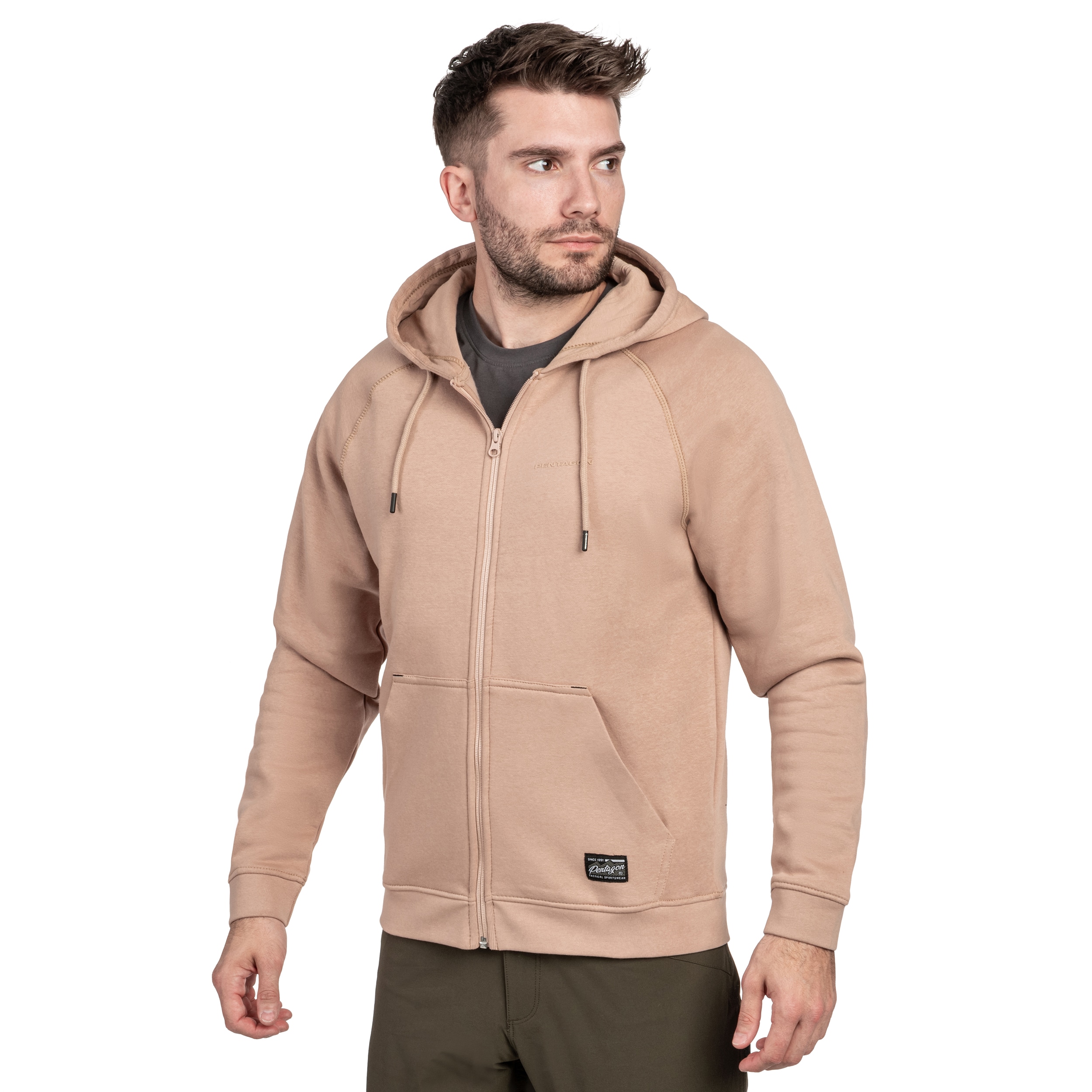 Bluza Pentagon Phaeton Zip - Tan Brown