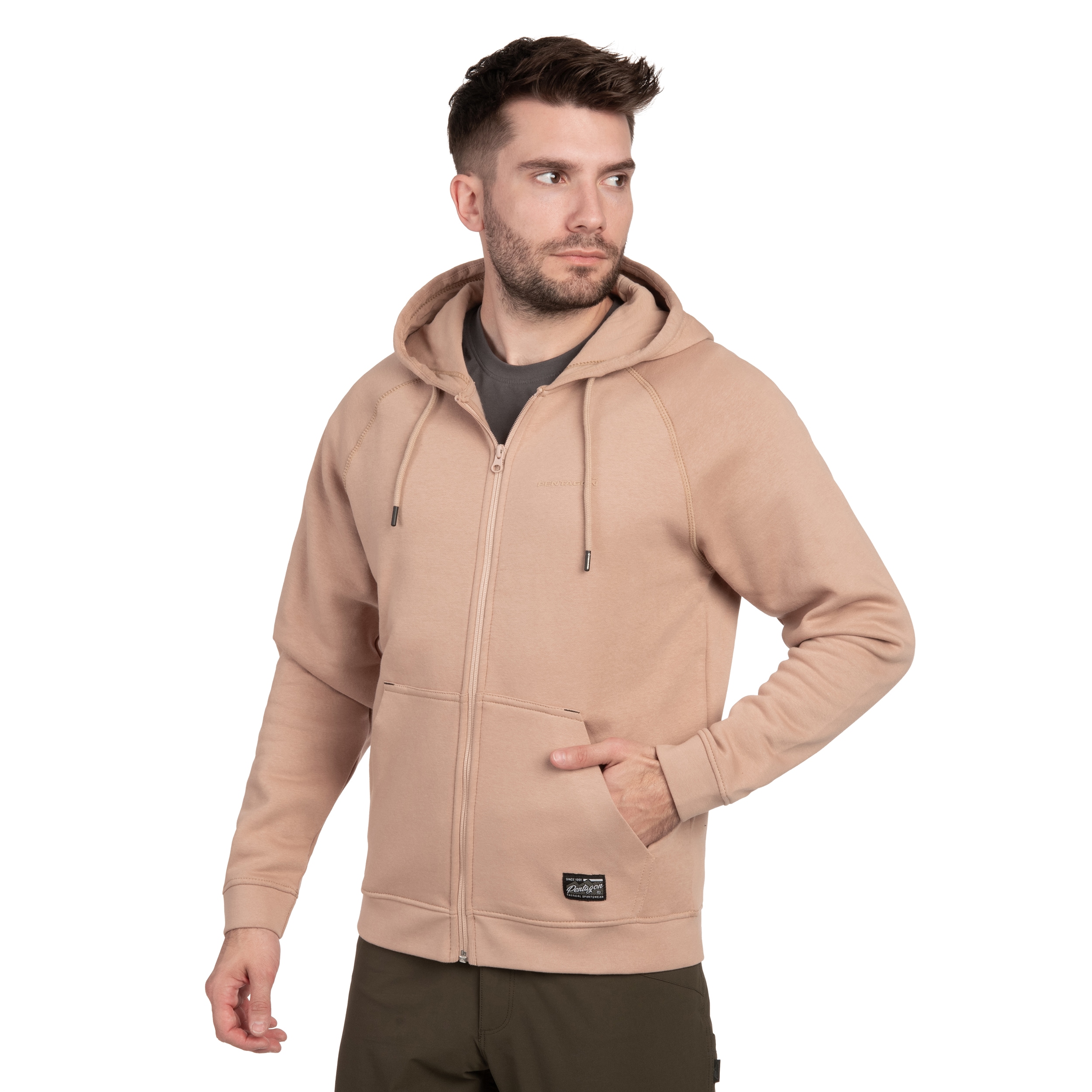 Bluza Pentagon Phaeton Zip - Tan Brown
