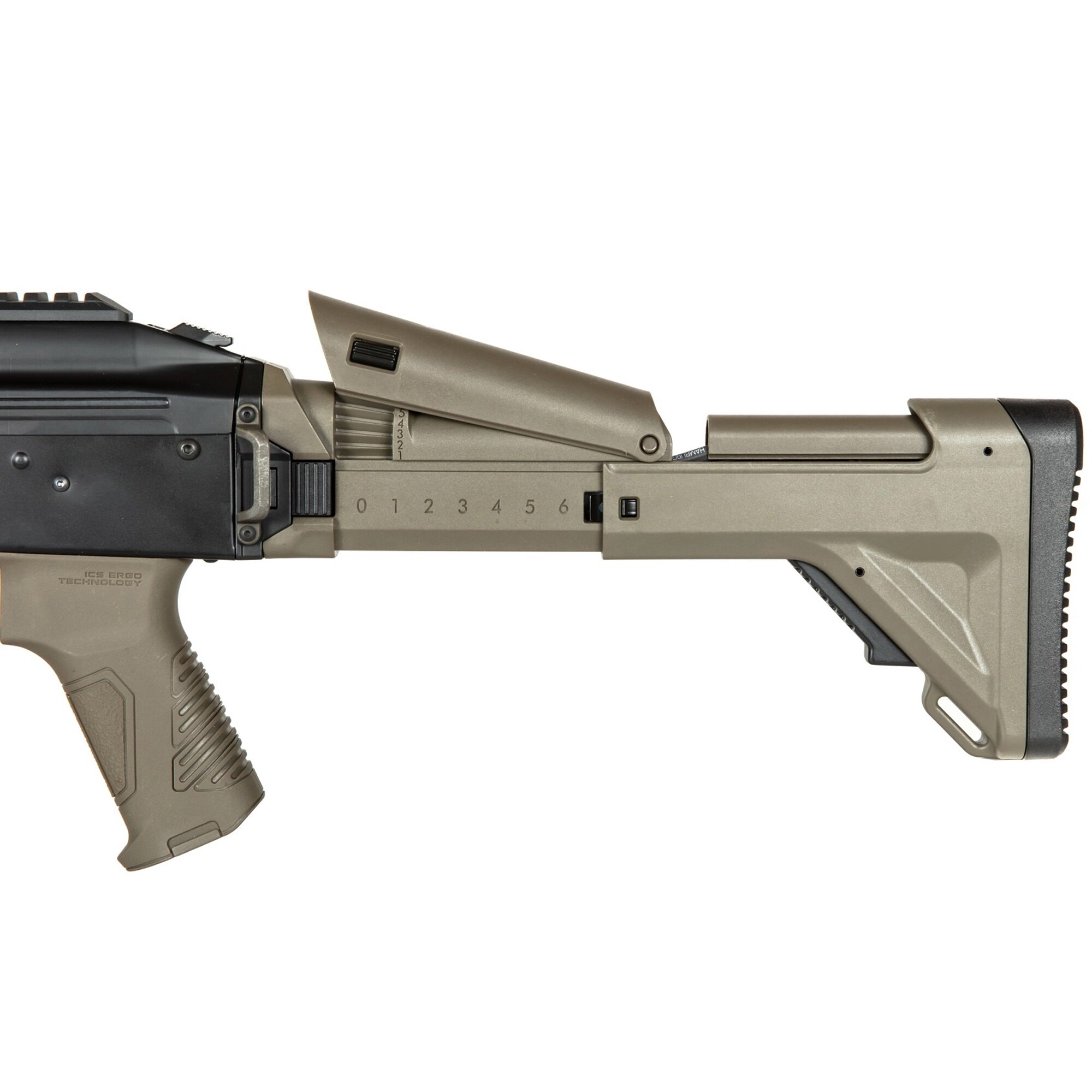 Karabinek szturmowy AEG ICS CXP-ARK S3 - Black/Olive