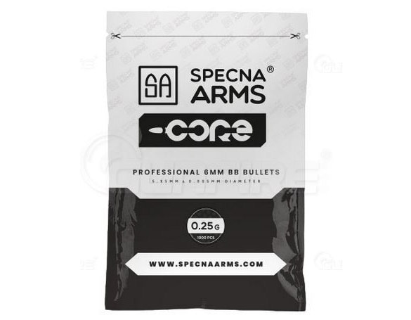 Кулі Specna Arms Core 0,25 г ASG 1000 шт.