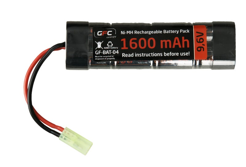 Akumulator ASG GFC NiMH 9,6V 1600mAh