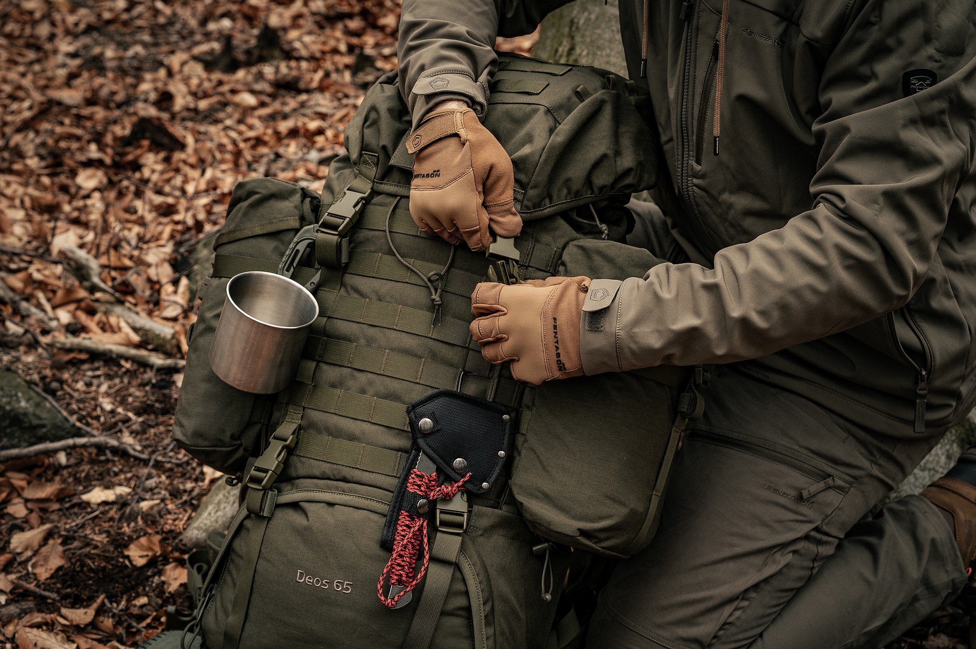 Plecak Pentagon Deos 65 l - RAL7013