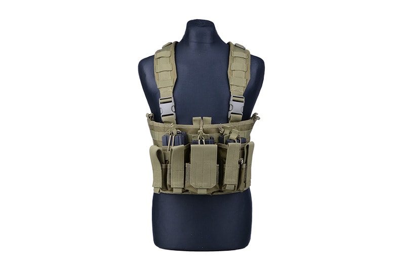 Kamizelka taktyczna GFC Scout Chest Rig - Oliwkowa
