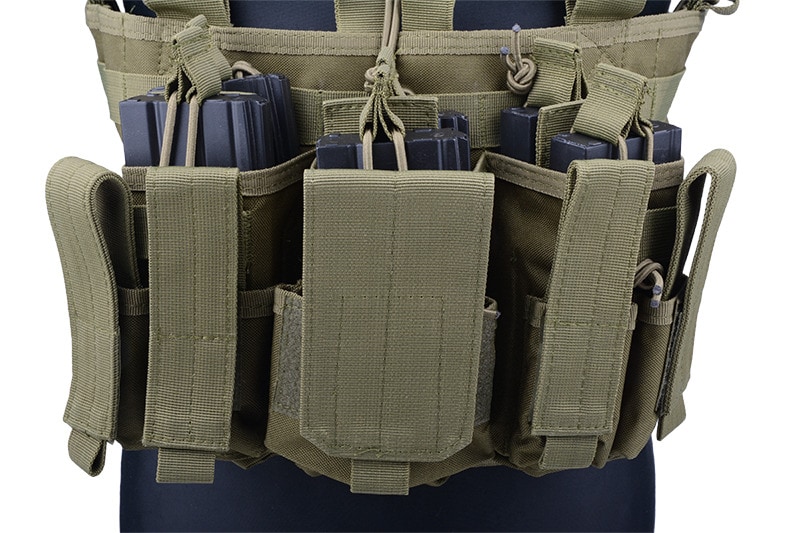 Kamizelka taktyczna GFC Scout Chest Rig - Oliwkowa