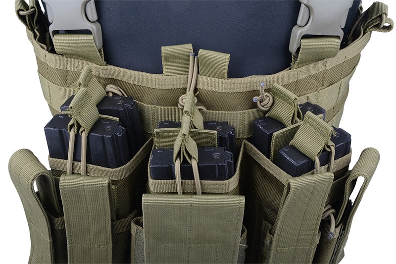 Kamizelka taktyczna GFC Scout Chest Rig - Oliwkowa