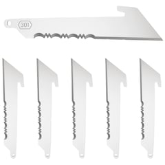 Набір змінних лез Outdoor Edge Utility Serrated 301 - 6 шт.