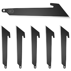 Набір змінних лез Outdoor Edge Utility 301 6 шт. - Black