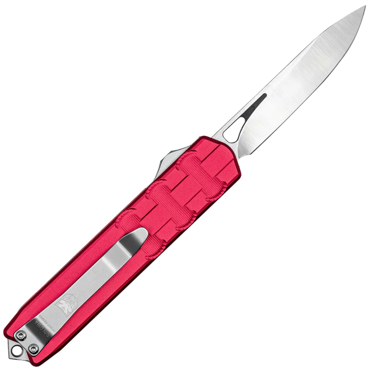 Nóż sprężynowy CobraTec OTF Enforcer Medium - Red