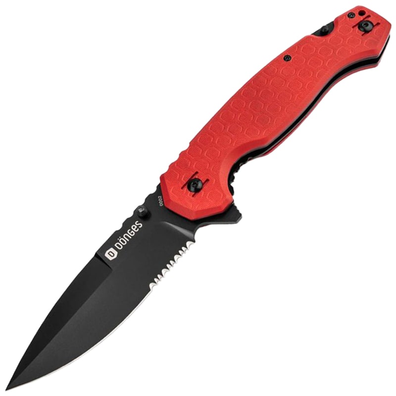Складаний рятувальний ніж Dönges Professional Fire - Red
