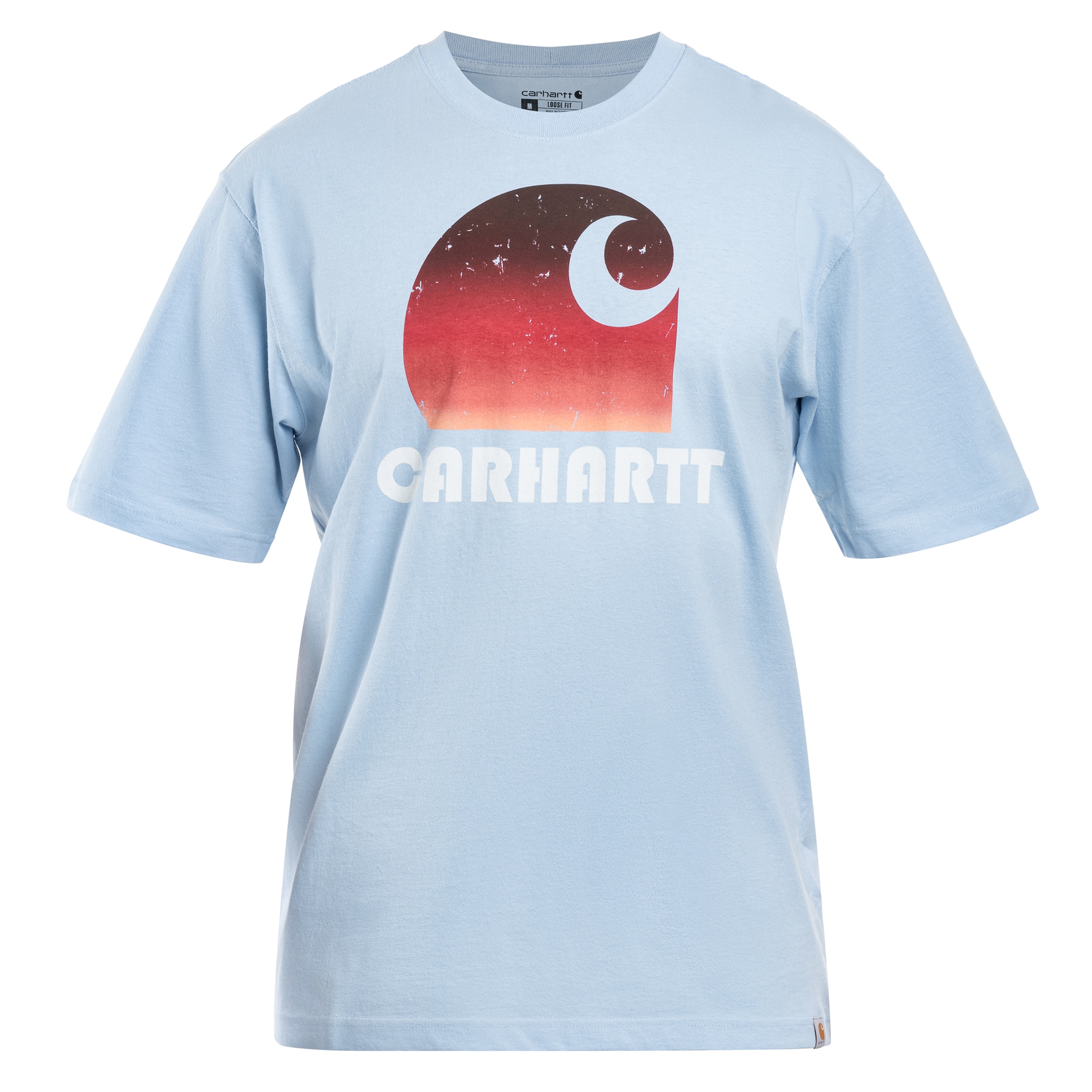 Koszulka T-Shirt Carhartt Heavyweight Graphic - Fog Blue