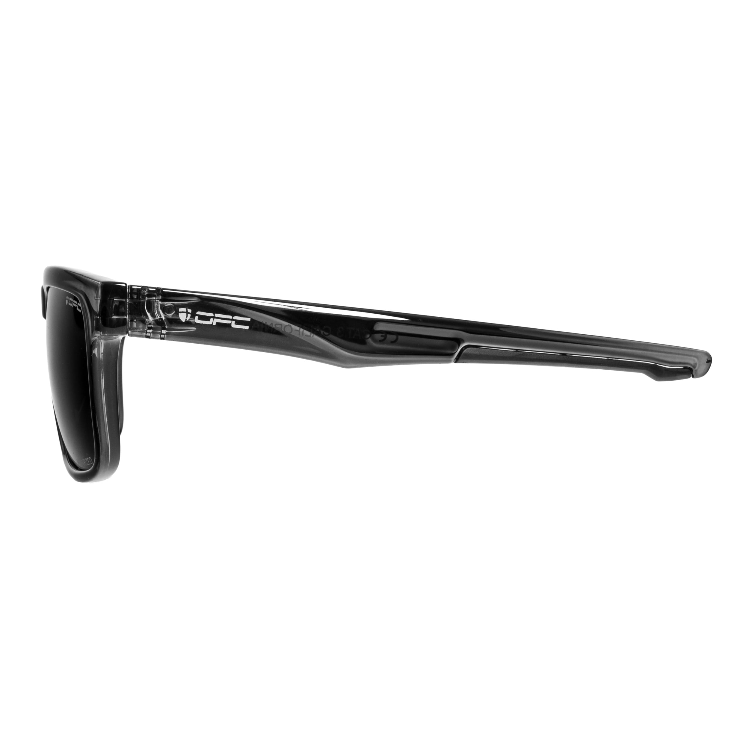 Okulary przeciwsłoneczne OPC Lifestyle California Black Matt z polaryzacją
