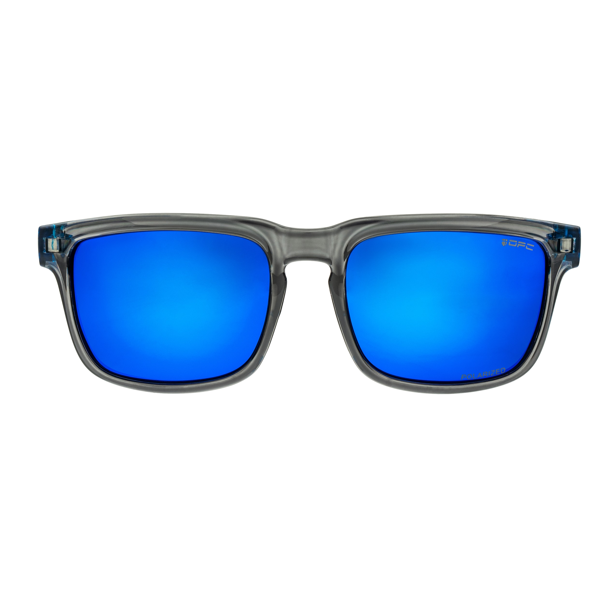 Сонцезахисні окуляри OPC Lifestyle California Black Matt Blue Revo з поляризацією