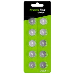 Bateria litowa Green Cell CR2025 3V 160mAh - 10 szt.