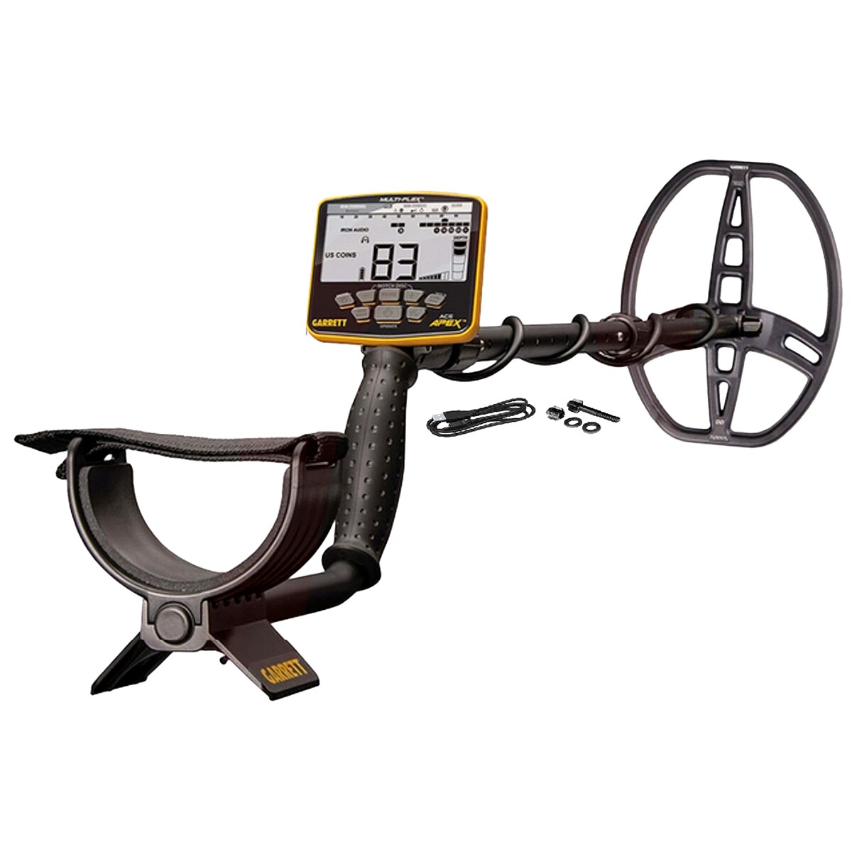Wykrywacz metali Garrett ACE APEX z cewką Raider 8,5X11
