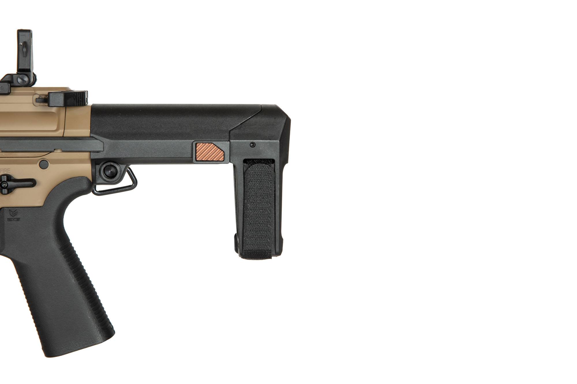 Пістолет-кулемет AEG EMG Noveske Space Invader 9мм PCC - тан