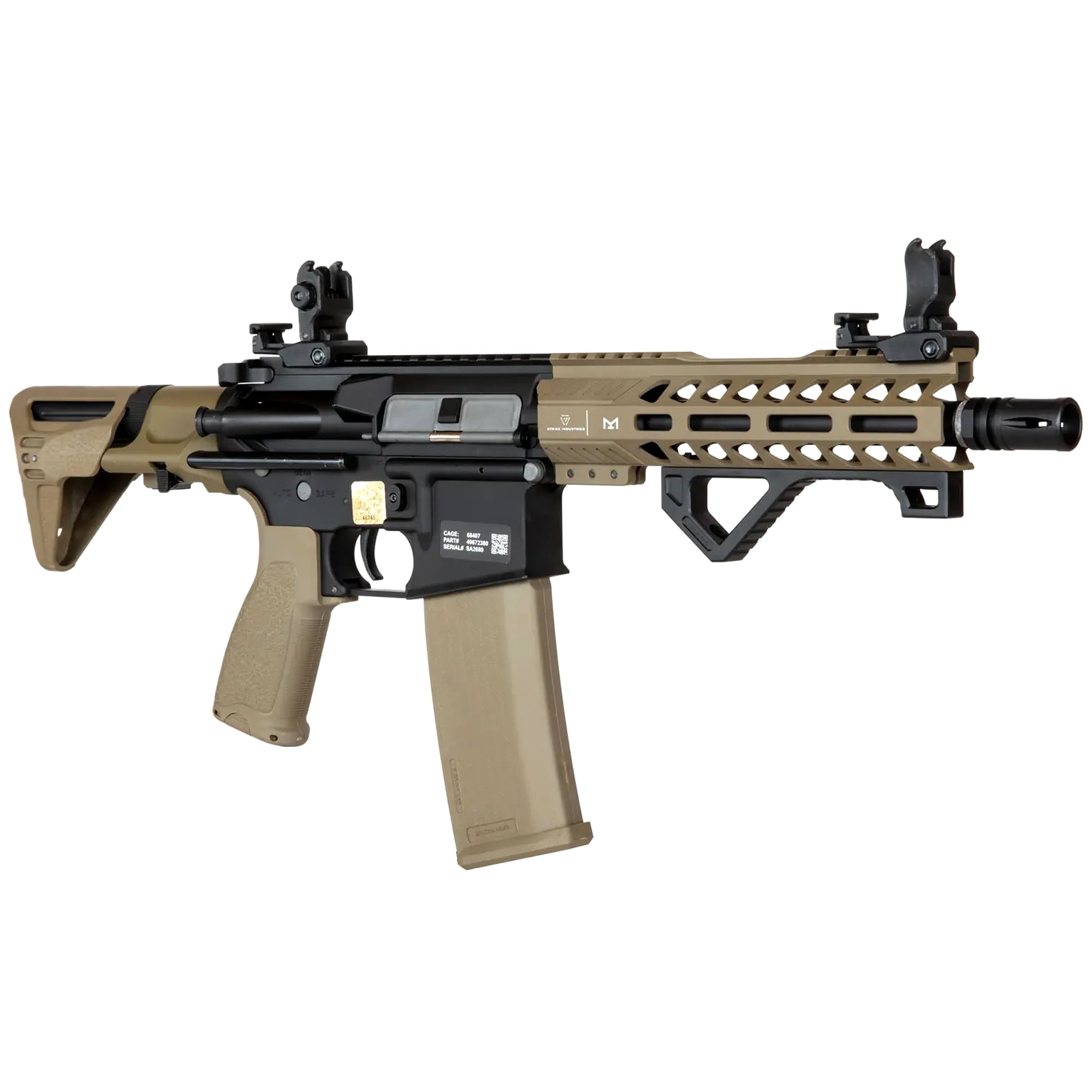 Karabinek szturmowy AEG Specna Arms RRA & SI SA-E17 Edge PDW HAL2 - Half-Tan