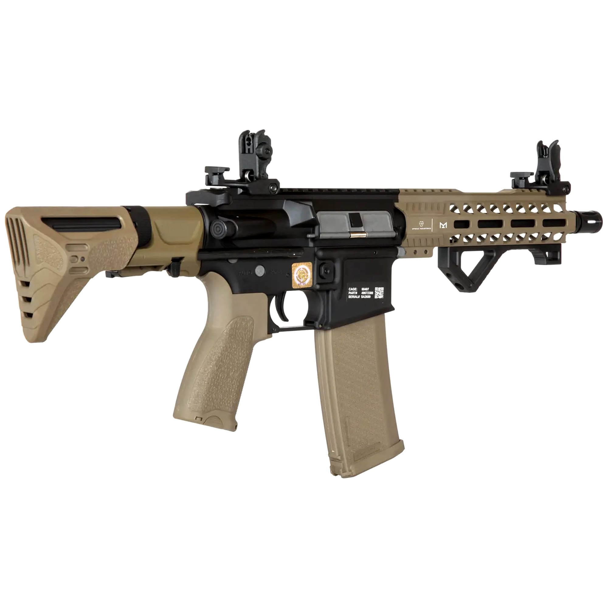 Karabinek szturmowy AEG Specna Arms RRA & SI SA-E17 Edge PDW HAL2 - Half-Tan