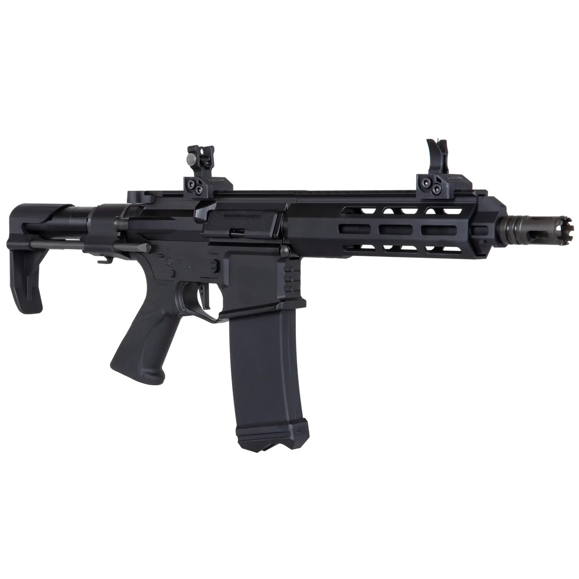 Karabinek szturmowy AEG Modify XtremeDuty AR-15 PDW Aster - Black