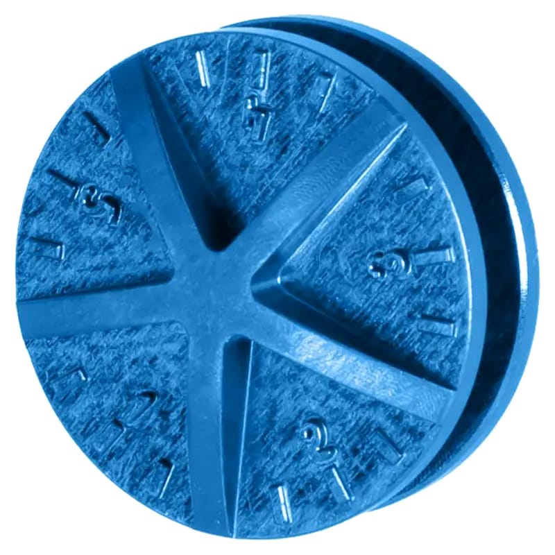 Регулююче коліщатко Hop-Up Storm CNC для реплік PC1 - Blue