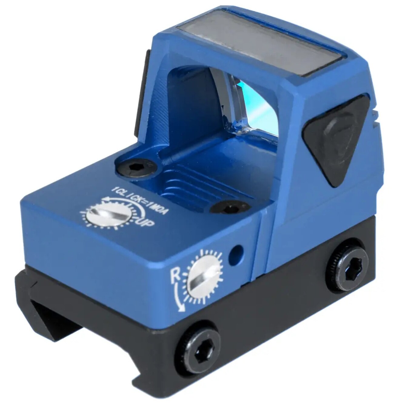 Kolimator JJ Airsoft xForce Mini Solar Powered - Blue