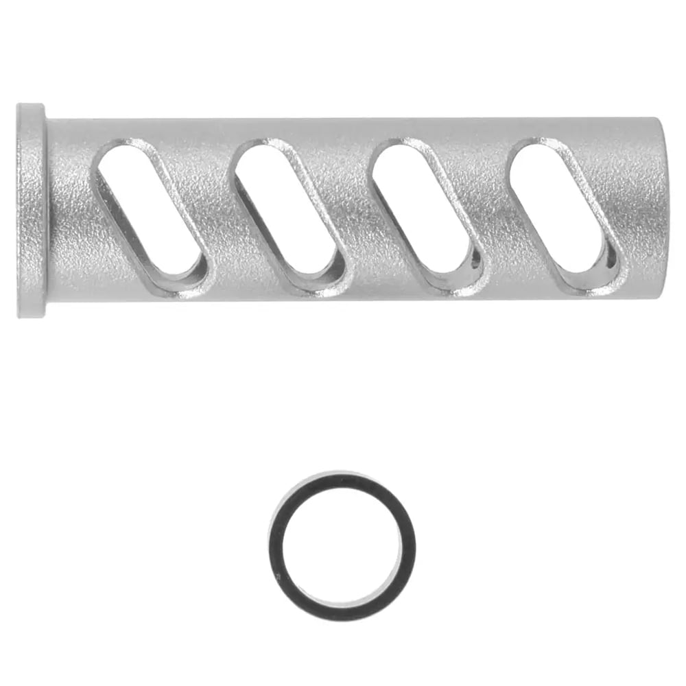 Zaślepka prowadnicy zamka LA Capa Customs Cutout do replik Hi-Capa 5.1 Tokyo Marui - Silver