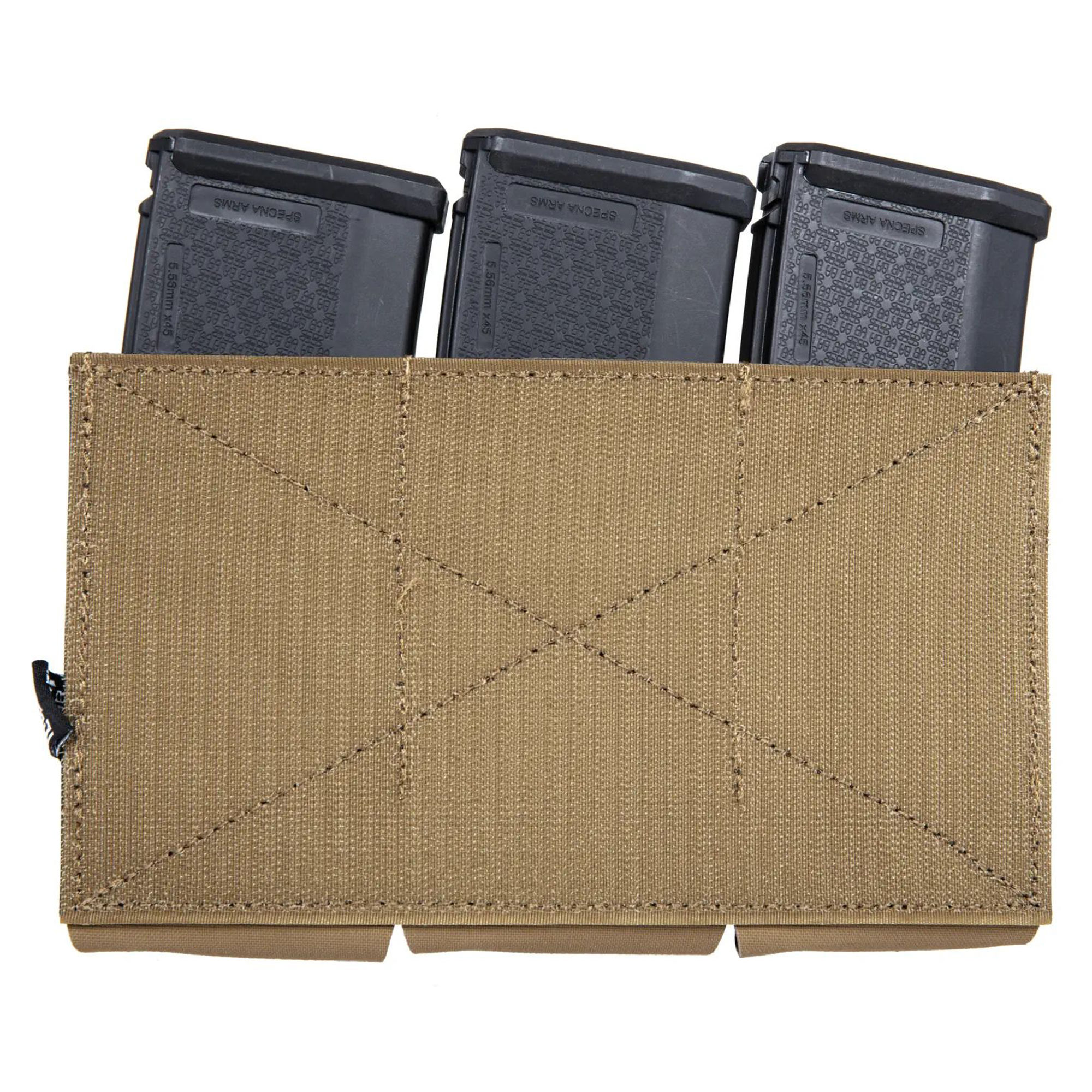 Potrójna ładownica Primal Gear na magazynki karabinowe - Coyote Brown