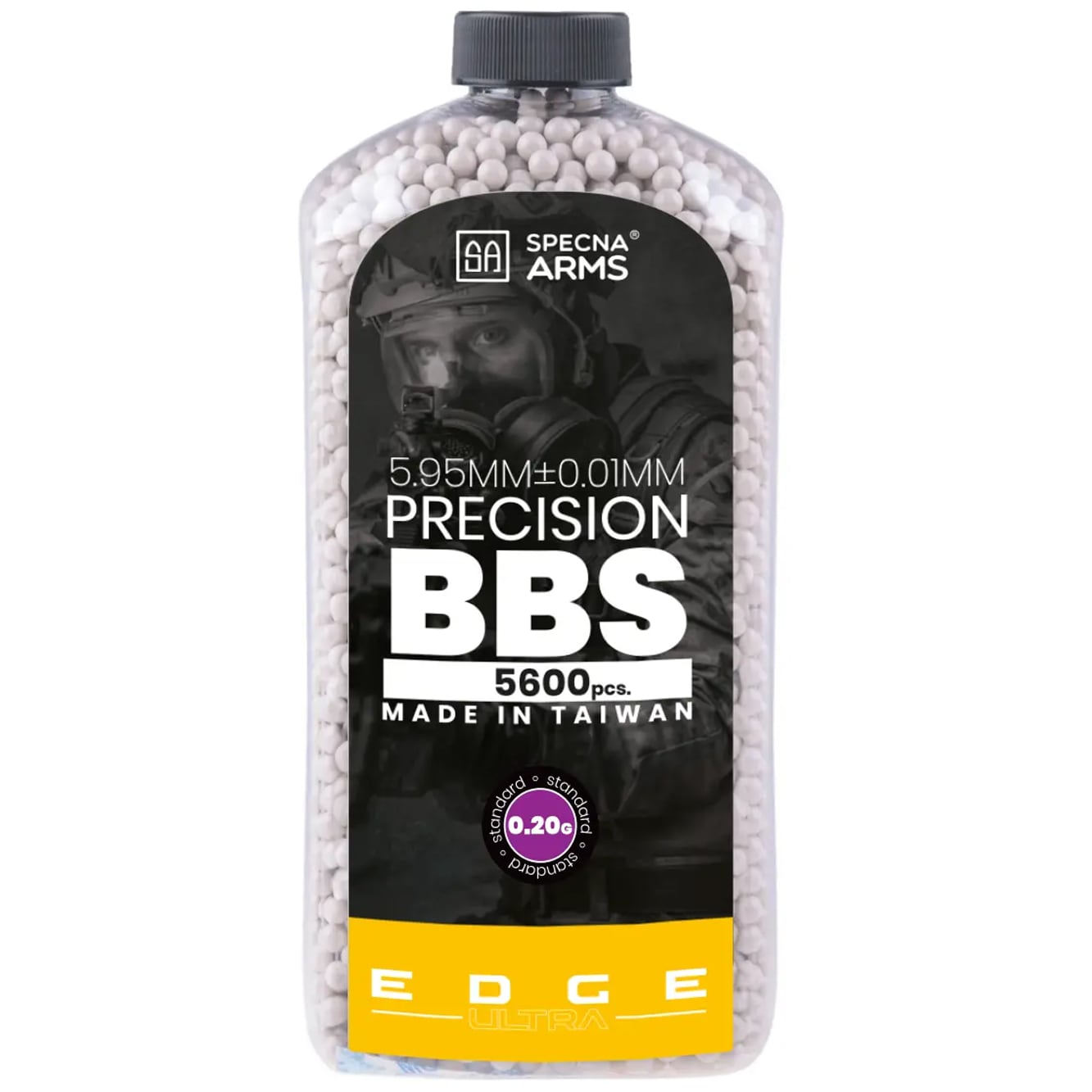 Kulki precyzyjne ASG Specna Arms EDGE Ultra 0,20g 5600 szt. - Białe