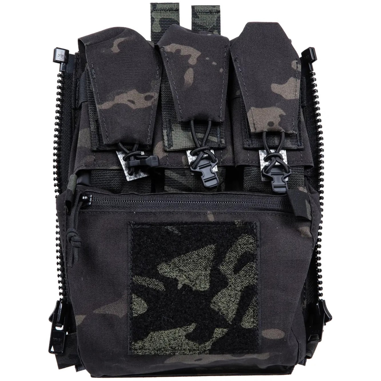 Panel taktyczny Wosport V5 PC z ładownicami pistoletowymi - MultiCam Black