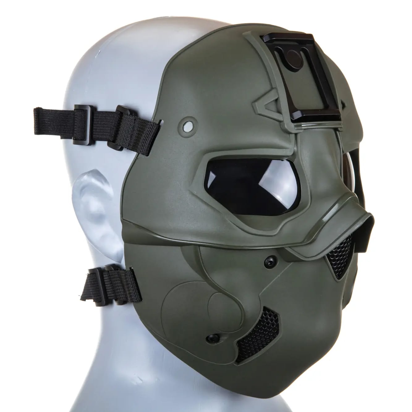 Маска Wosport Tactical Mask - Оливкова