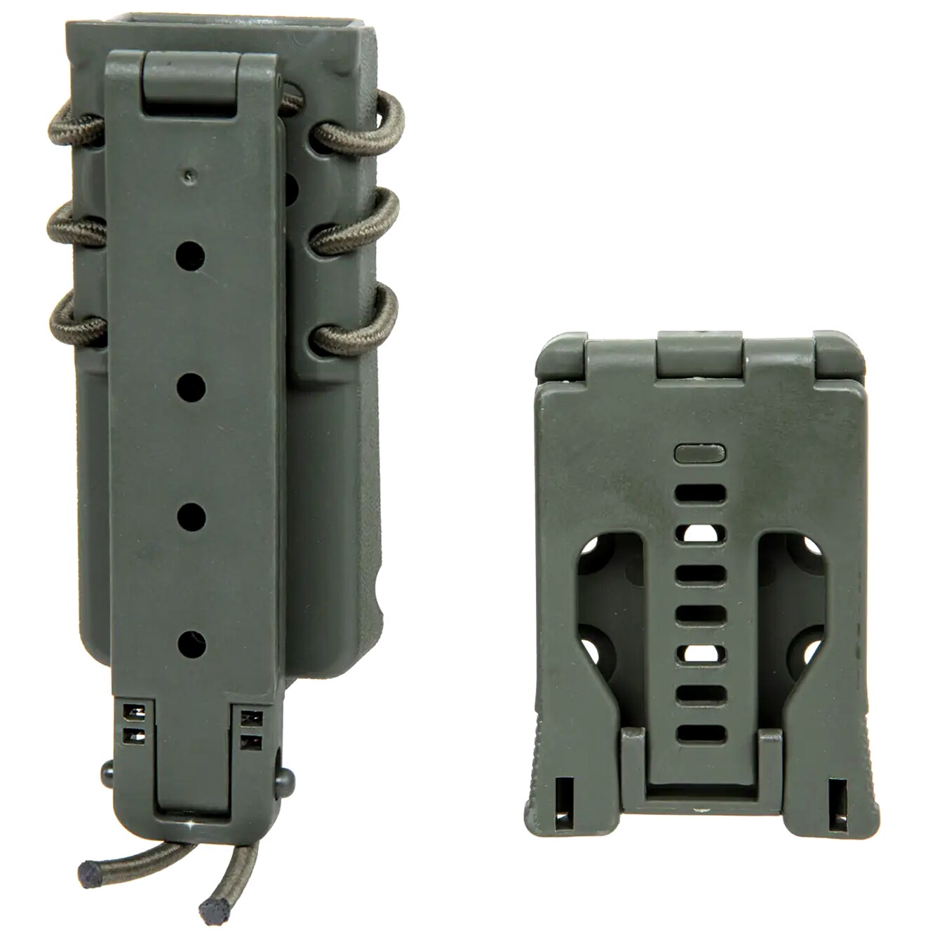 Ładownica Wosport Urban Assault Long Quick Pull na magazynki 9 mm - Olive