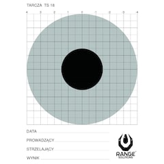 Tarcze strzeleckie Range Solutions TS-18 - 100 sztuk