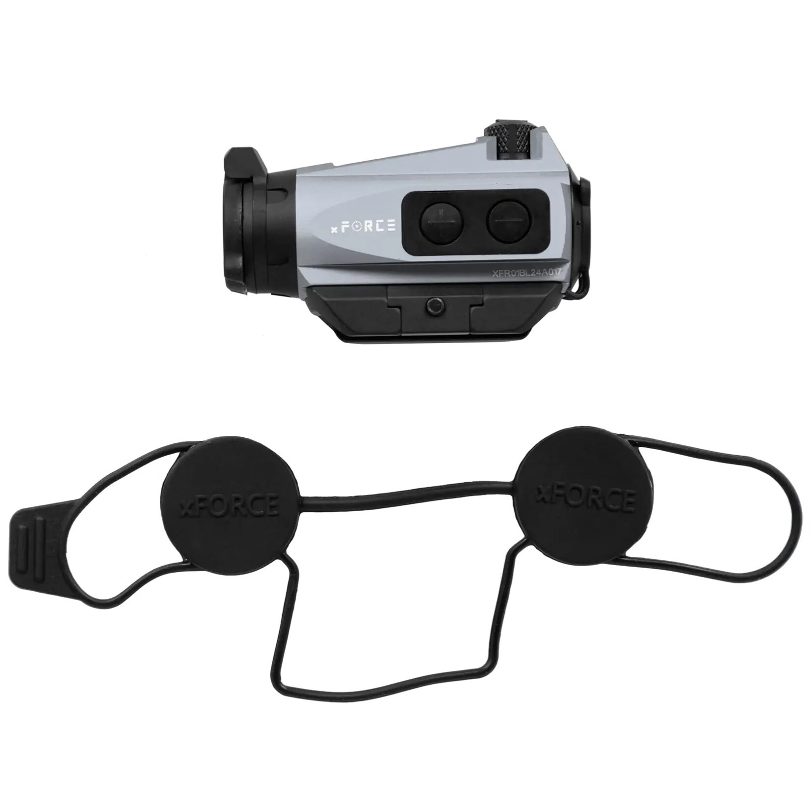 Kolimator ASG JJ Airsoft XForce XTSP Solar Red Dot - Grey