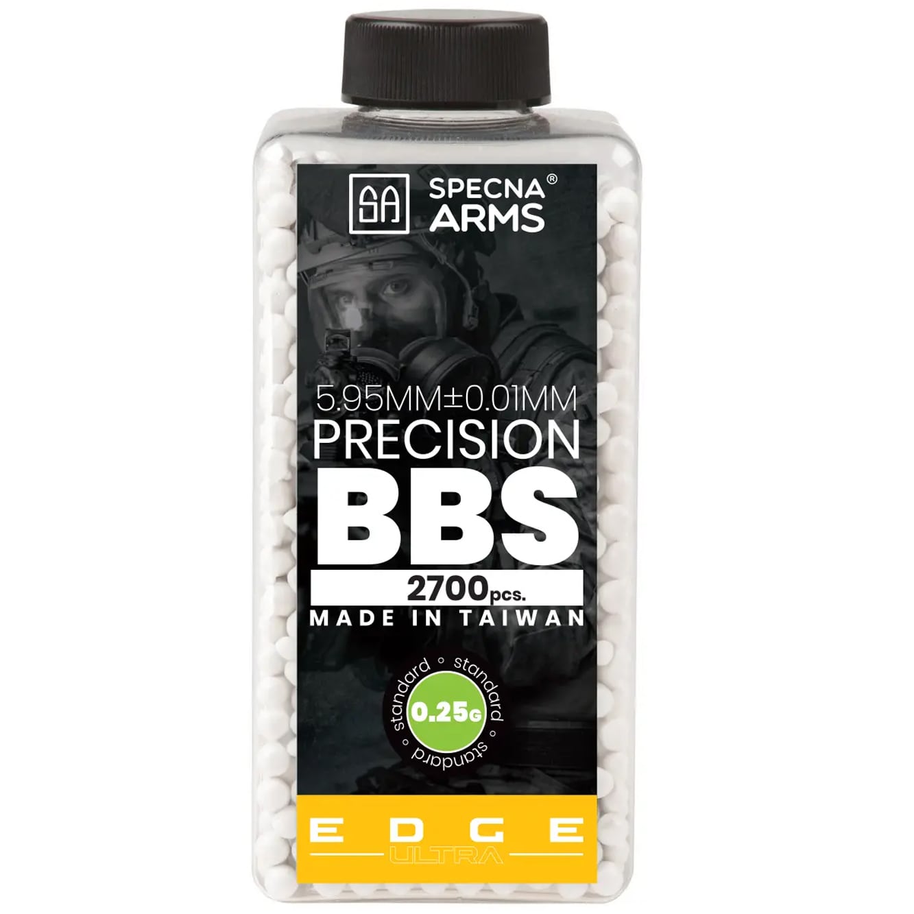 Kulki precyzyjne ASG Specna Arms EDGE Ultra 0,25g 2700 szt. - Białe