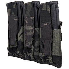 Potrójna ładownica Wosport na magazynki pistoletu maszynowego - MultiCam Black