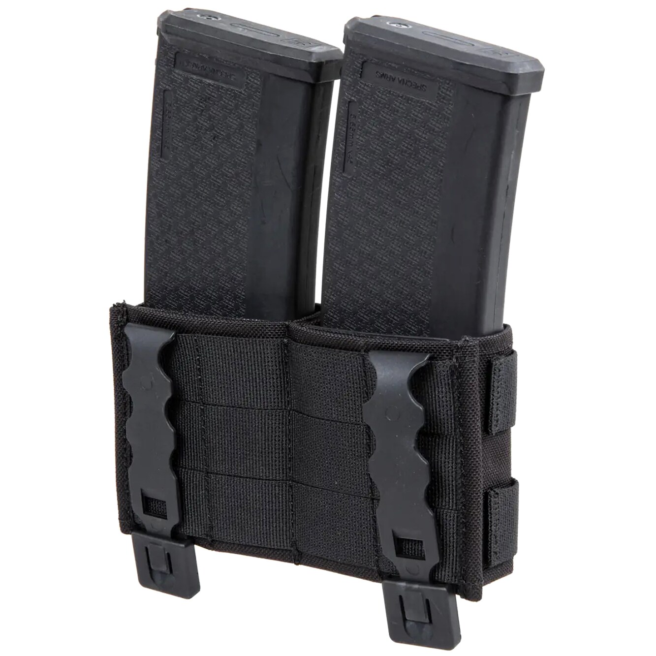 Podwójna ładownica otwarta Wosport na magazynki - Black