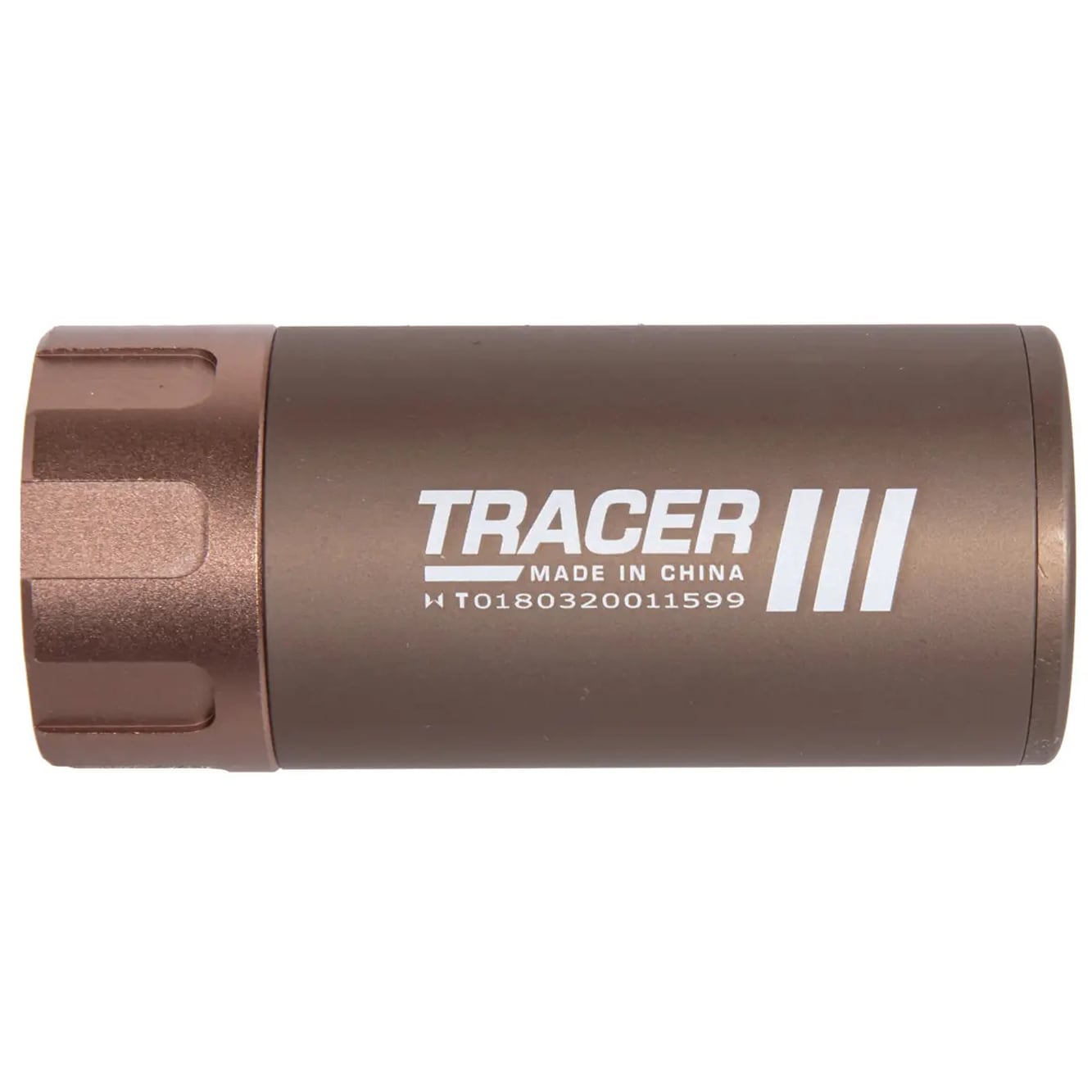 Tłumik dźwięku ASG Wosport Flash Tracer z naświetlaczem - Tan