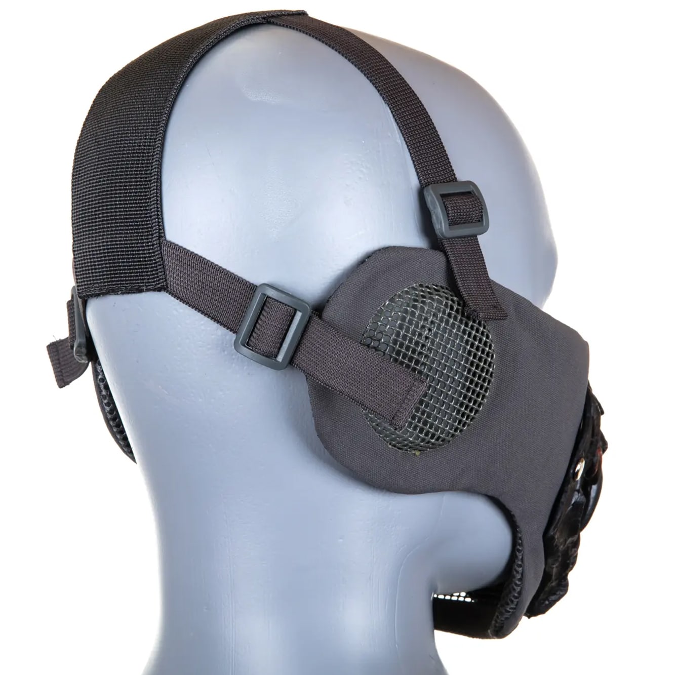 Захисна маска типу Stalker Wosport EVO Plus Fangs Ear Protection - Grey