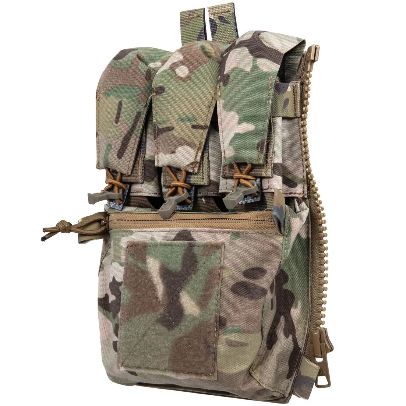 Panel taktyczny Wosport V5 PC z ładownicami pistoletowymi - MultiCam