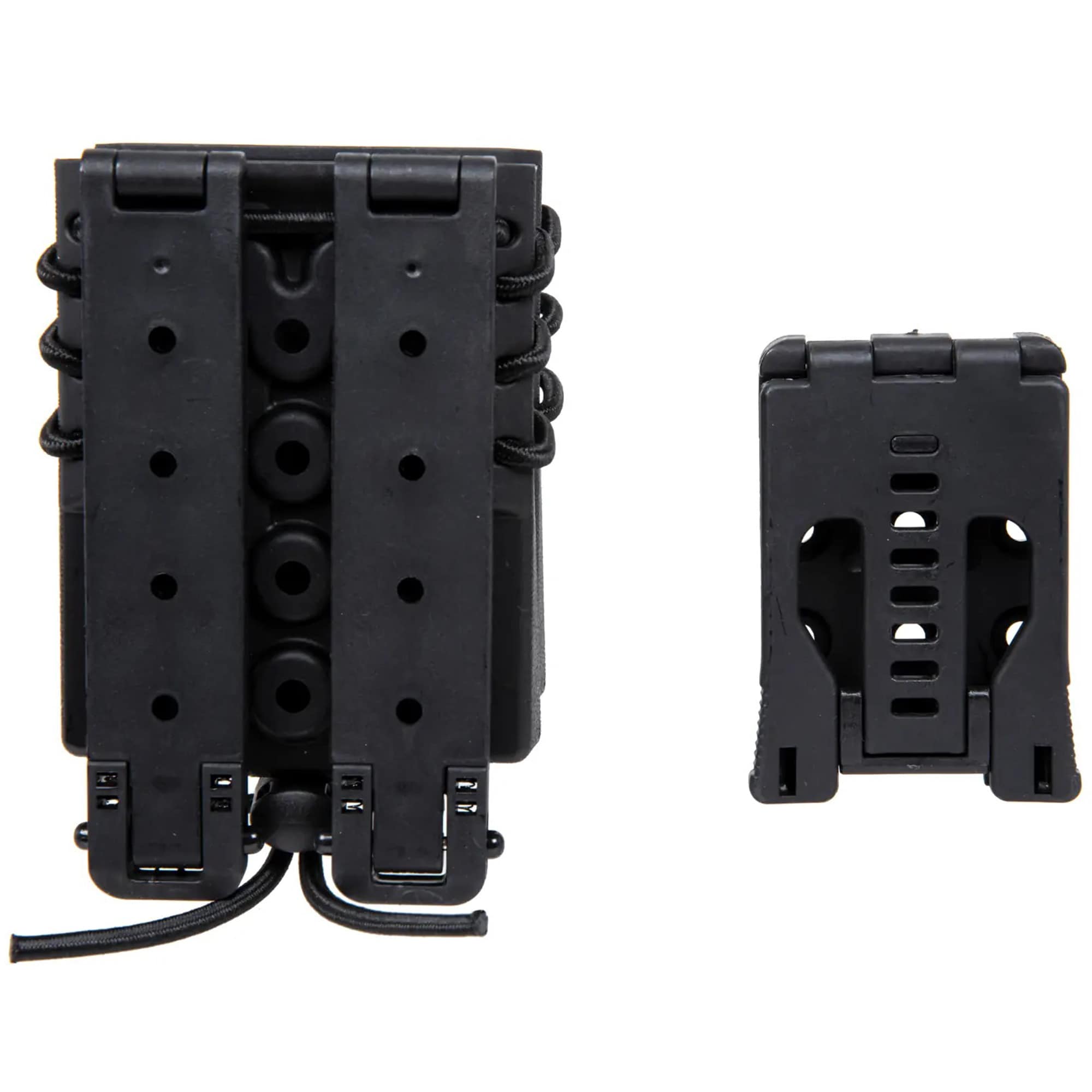 Podwójna ładownica Wosport Urban Assault Quick Pull na magazynki  M4/M16 - Black