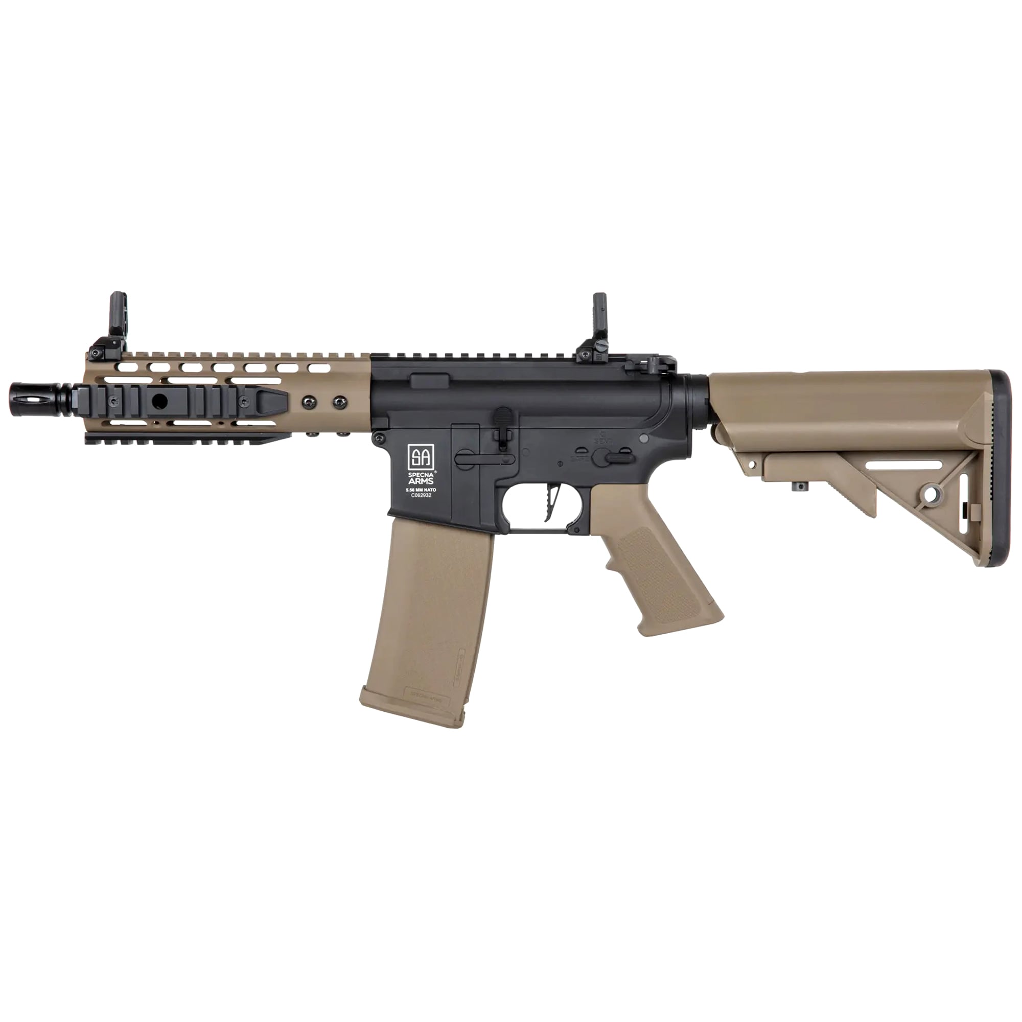 Karabinek szturmowy AEG Specna Arms SA-C12 CORE HAL ETU - Half-Tan