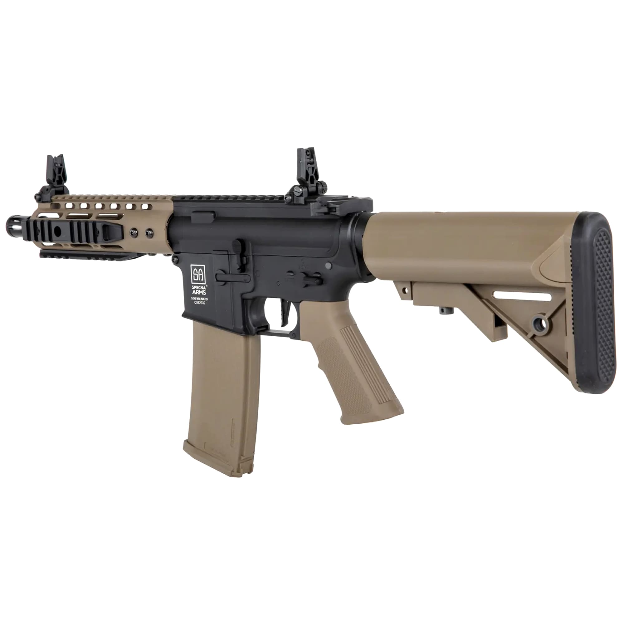 Karabinek szturmowy AEG Specna Arms SA-C12 CORE HAL ETU - Half-Tan