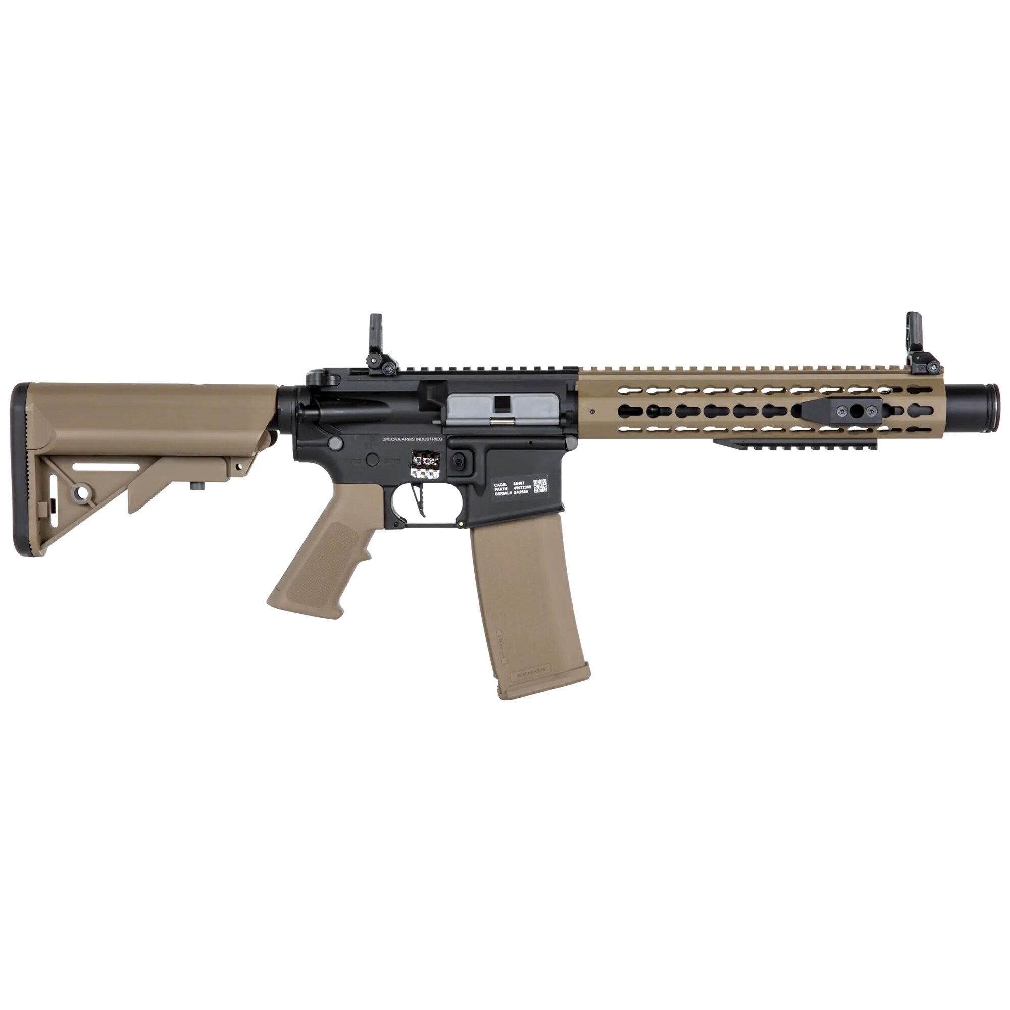 Karabinek szturmowy AEG Specna Arms SA-C07 CORE HAL ETU - Half-Tan