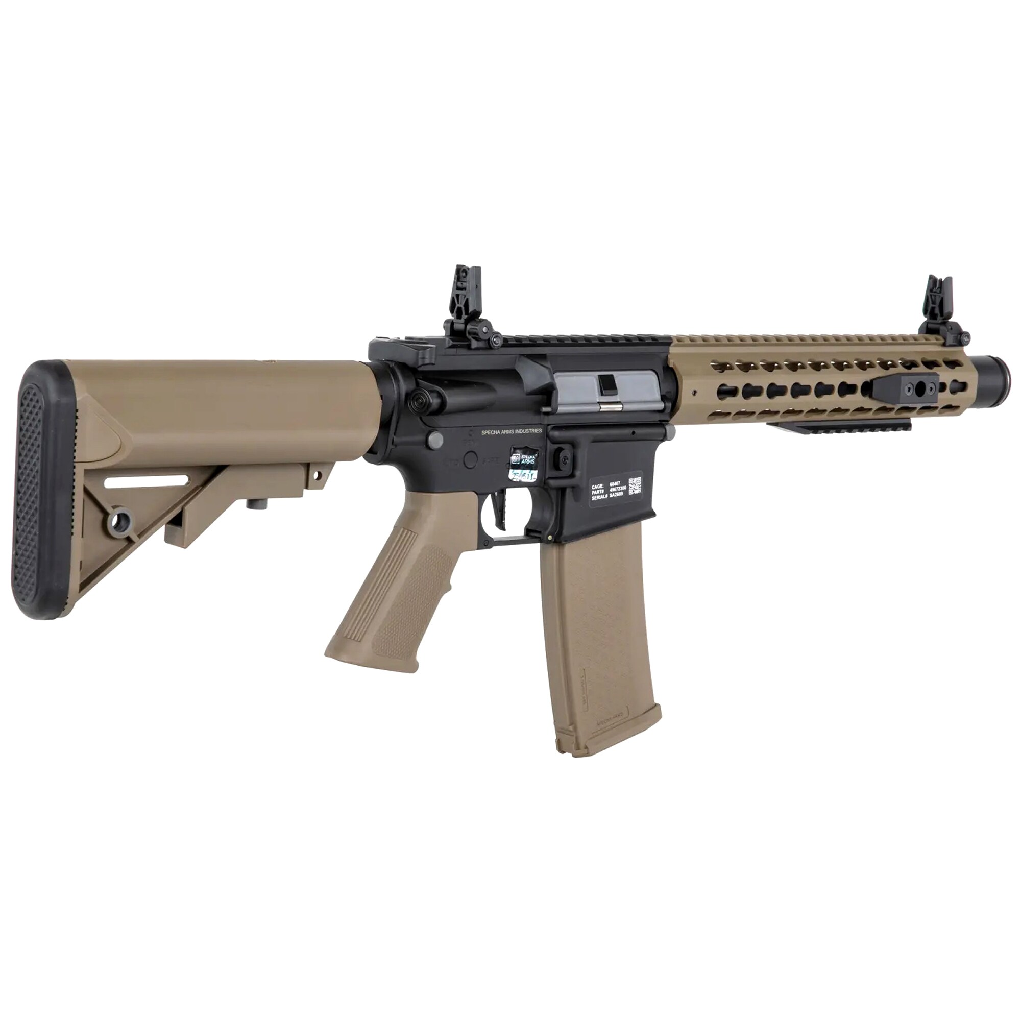 Karabinek szturmowy AEG Specna Arms SA-C07 CORE HAL ETU - Half-Tan