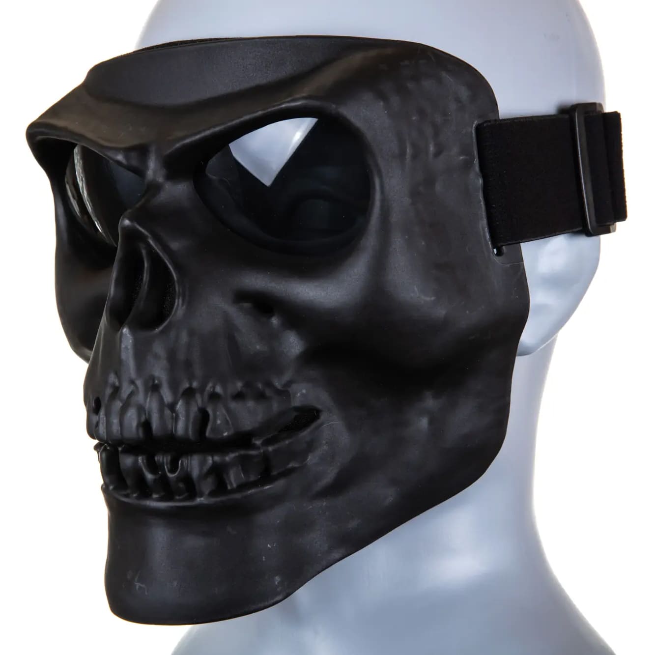 Maska Wosport Skeleton Full Face - Czarna