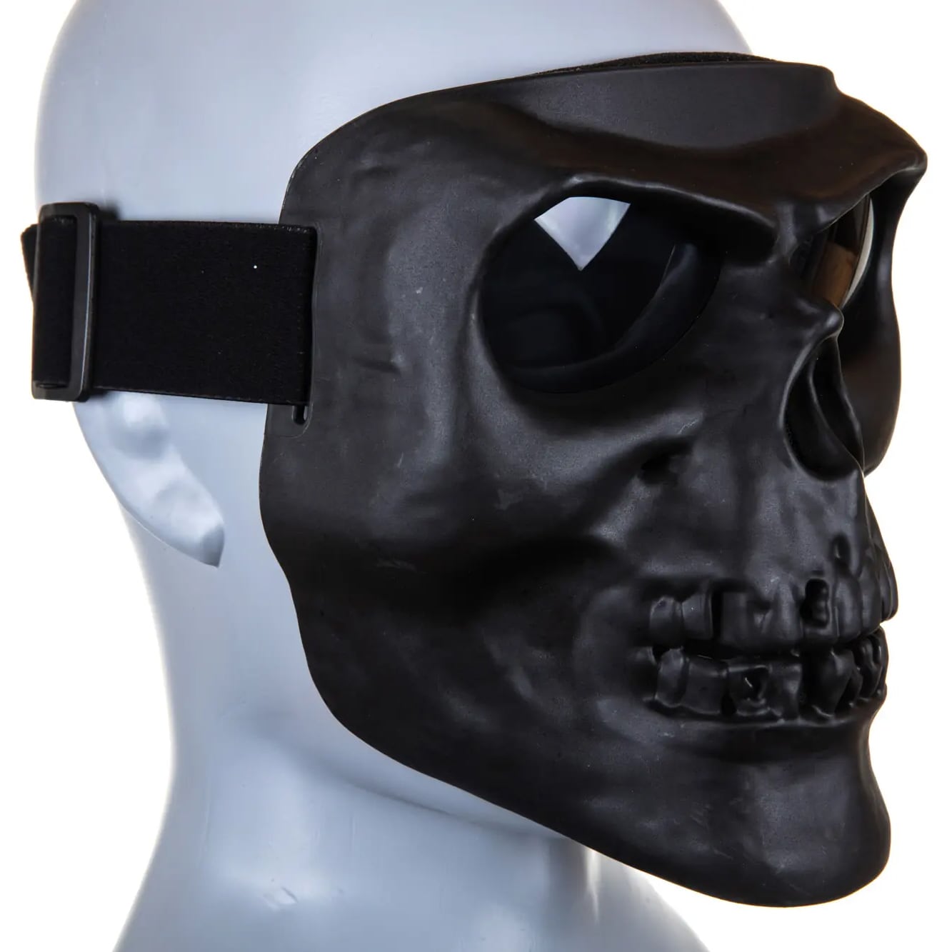 Maska Wosport Skeleton Full Face - Czarna