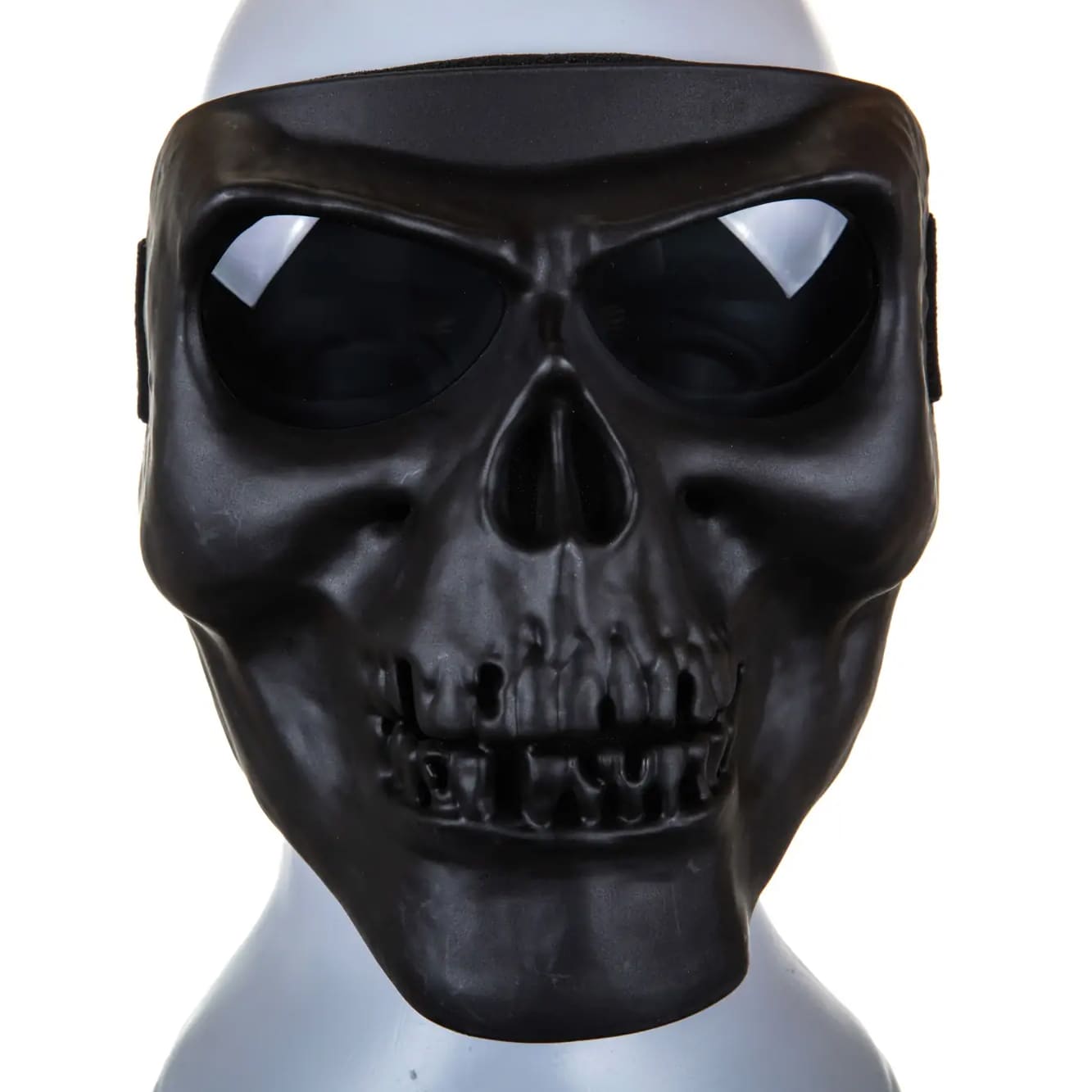 Maska Wosport Skeleton Full Face - Czarna