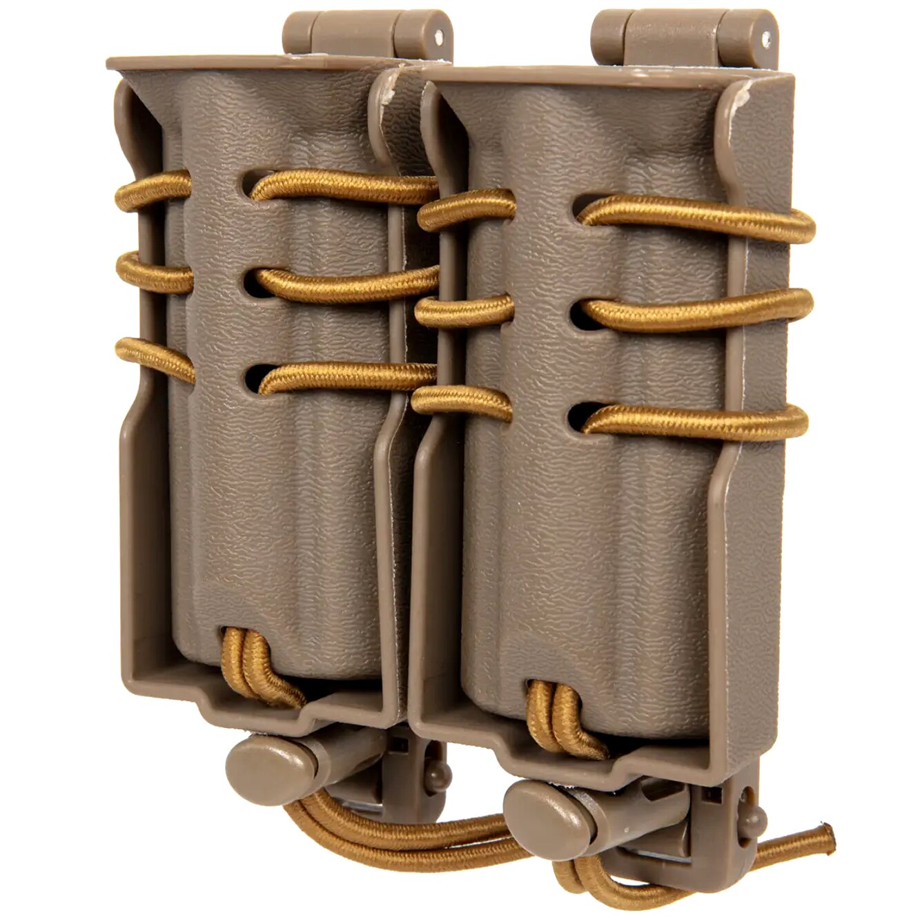 Подвійний підсумок Wosport Urban Assault Quick Pull для пістолетних магазинів - Tan