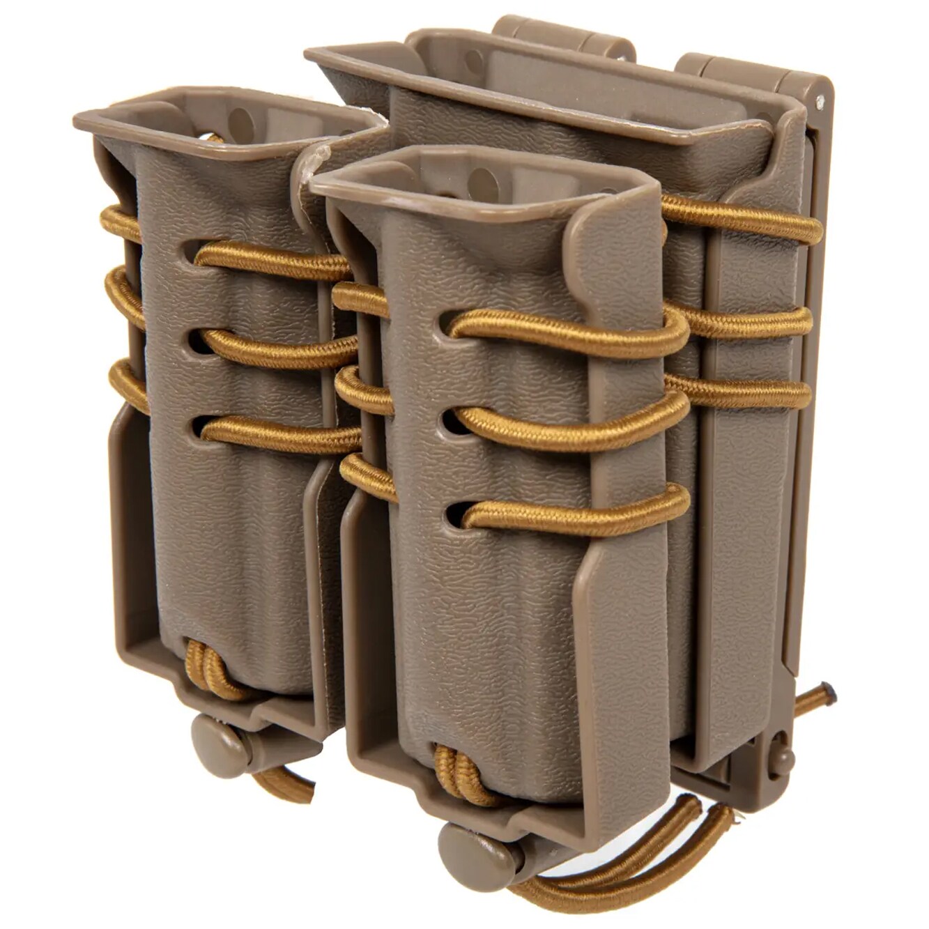 Набір підсумків Wosport Urban Assault Quick Pull для магазинів M4/M16 та пістолетних - Tan